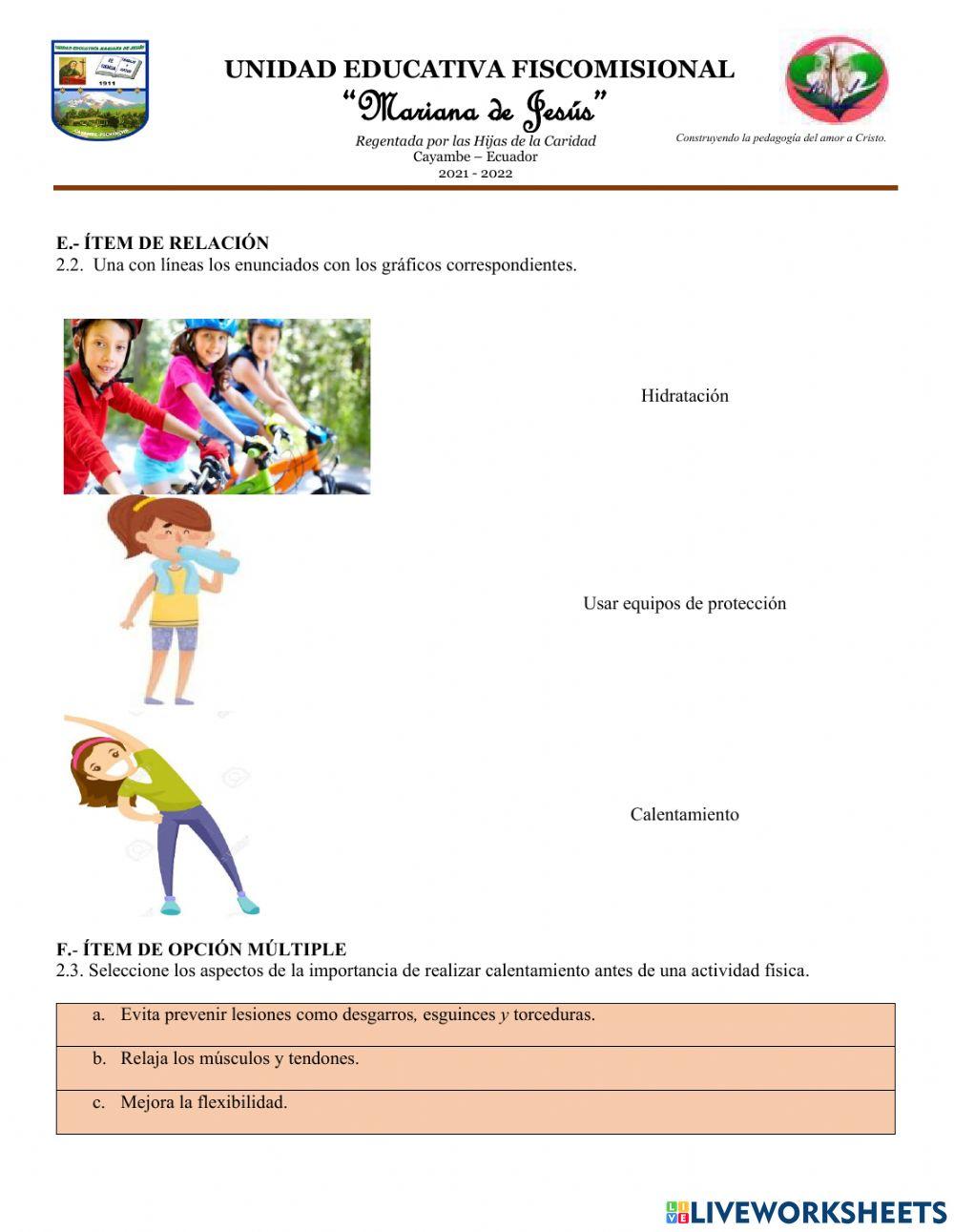 Educación Física-7B