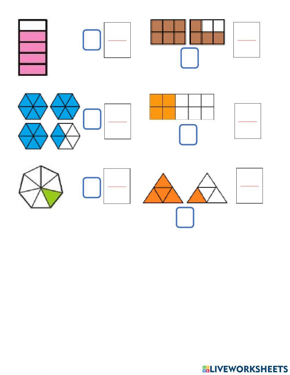 Fracciones propias e impropias