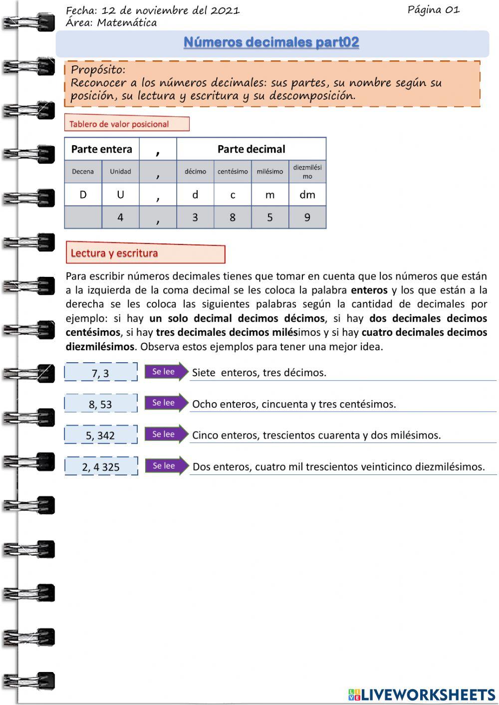 Números decimales part2