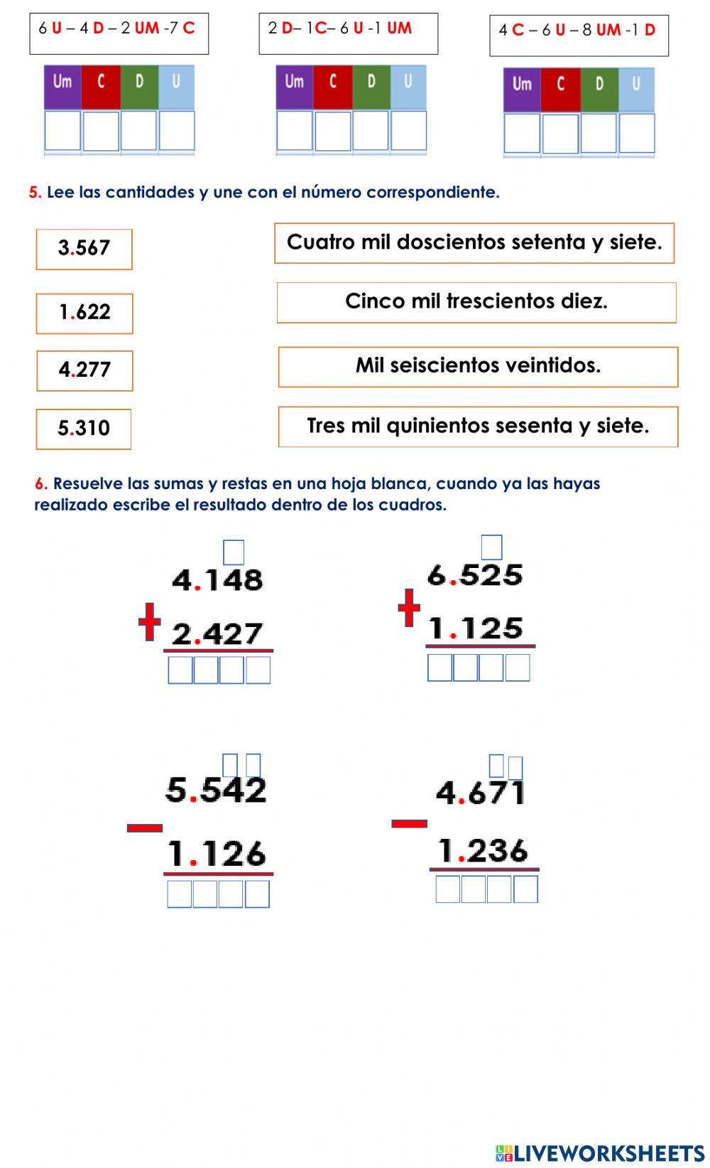 Taller matemáticas
