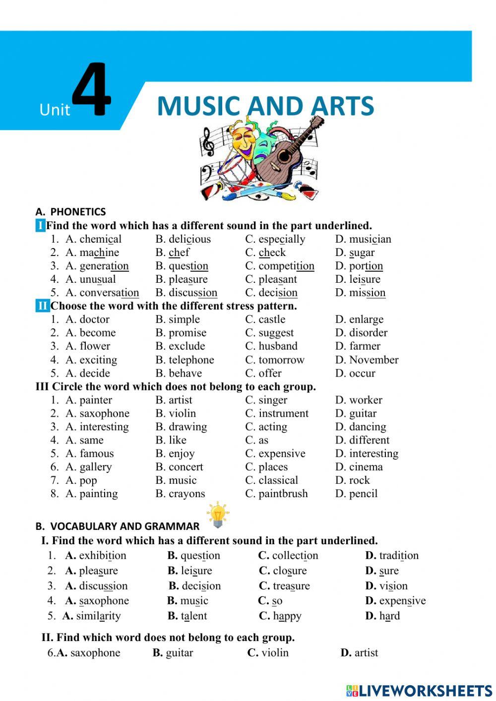 G7 - U4 (Vocabulary)