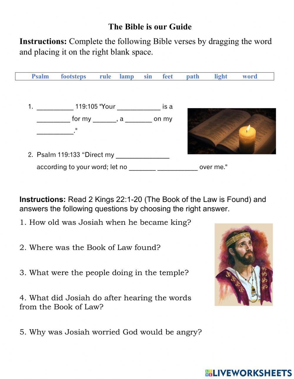 The Holy Bible is our Guide