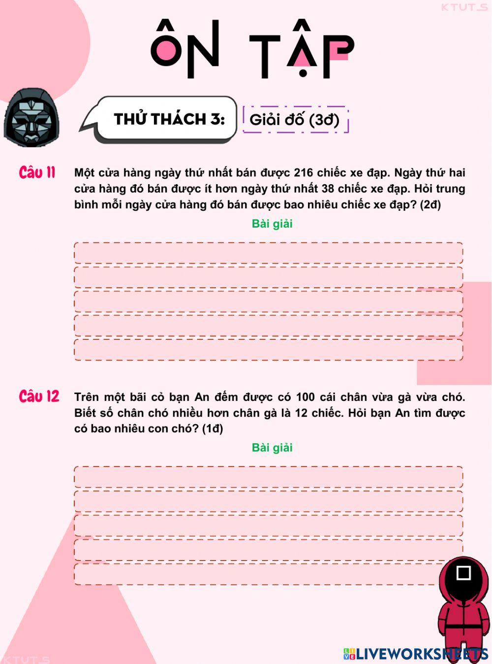 Ôn giữa kì 1 bài 2