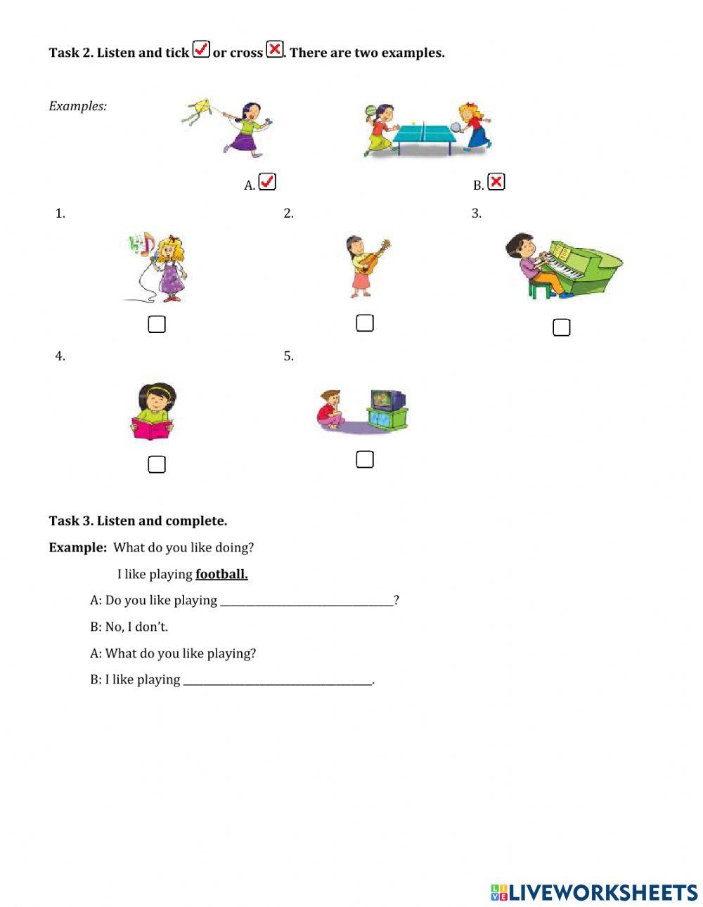 Tiếng Anh 4 - Unit 7