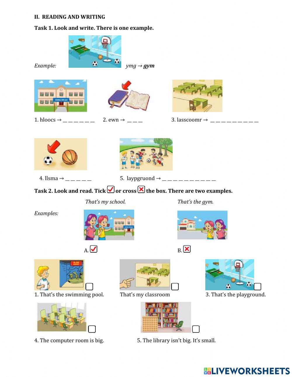 Tiếng Anh 3 - Unit 7