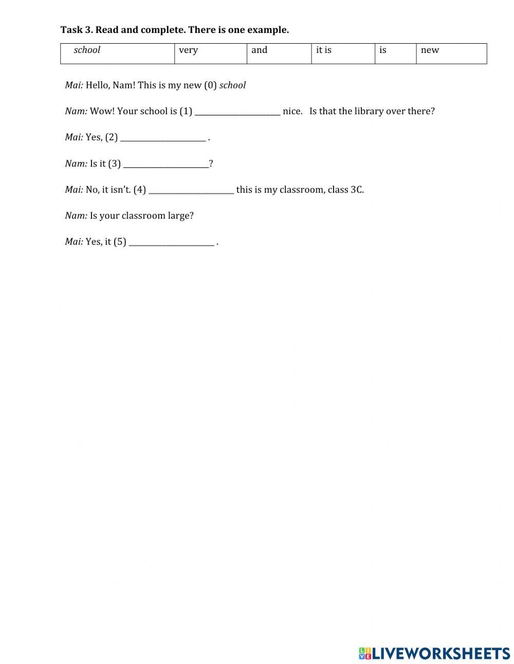 Tiếng Anh 3 - Unit 7