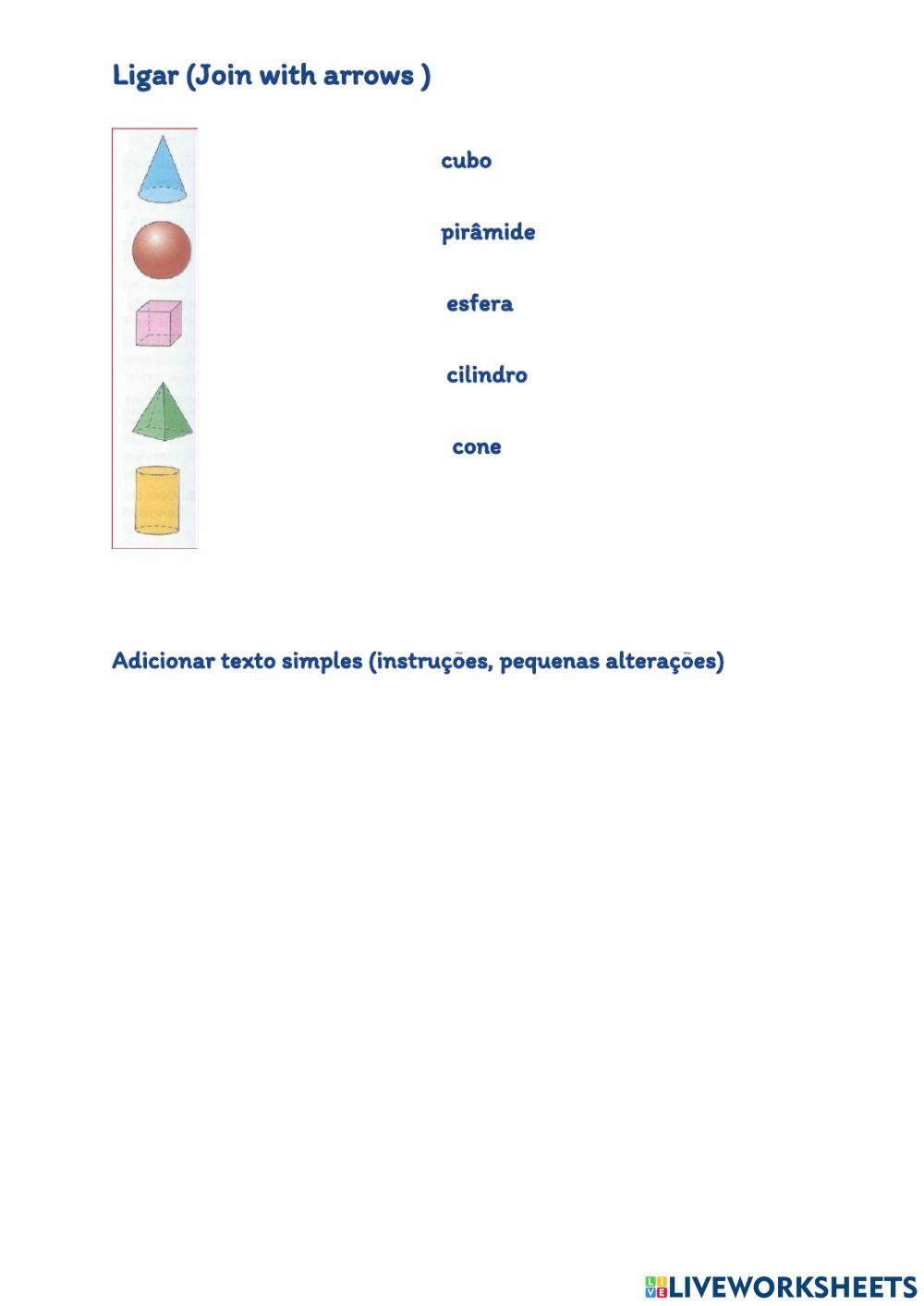 TREINO LIVEWORKSHEETS