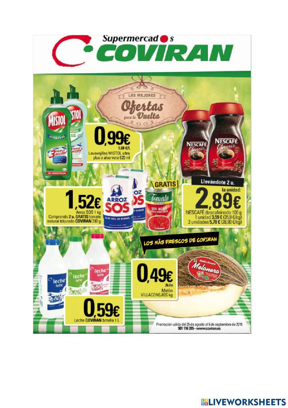 Covirán Anuncios Atención