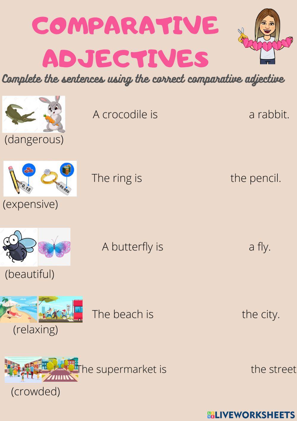 Comparative adjectives