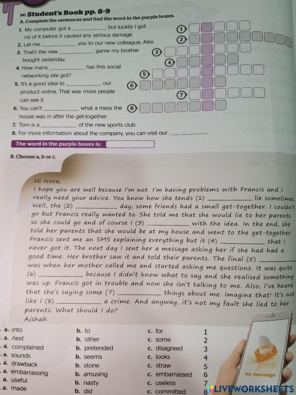 Full Blast Workbook page 4