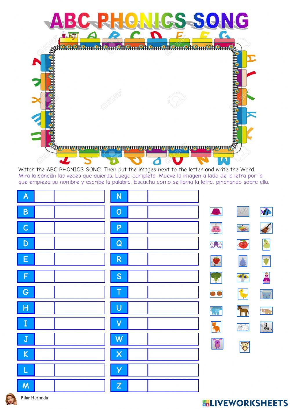 SONG ABC PHONICS UK