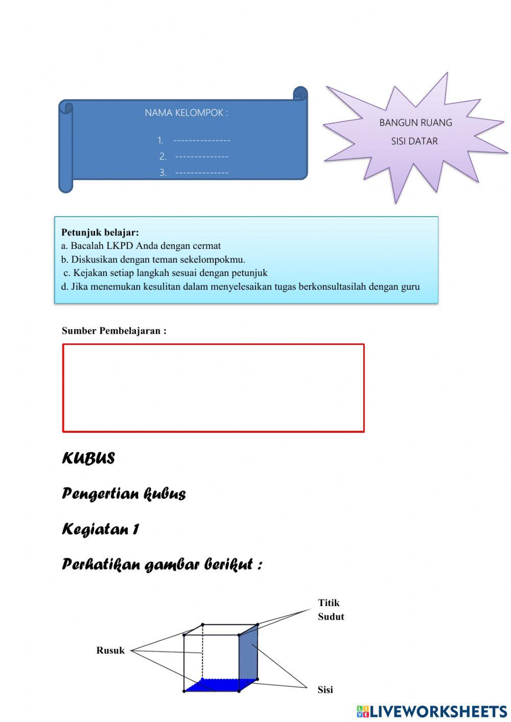 Bangun ruang sisi datar