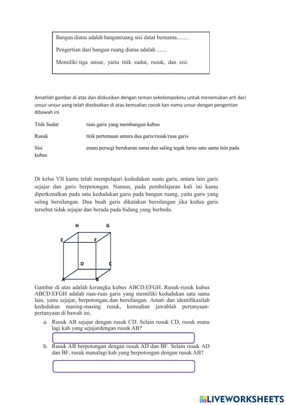 Bangun ruang sisi datar