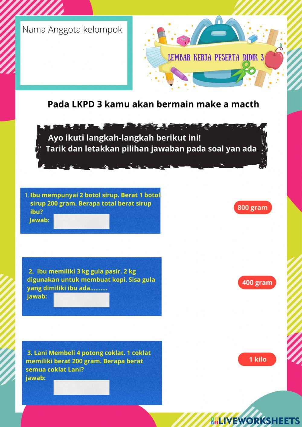 Lkpd kelas 3