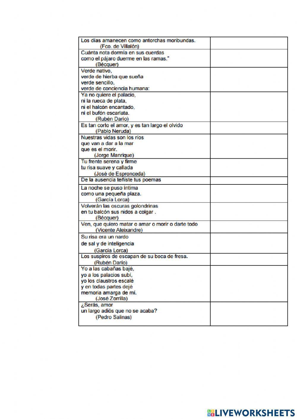 Figuras literarias 2º eso