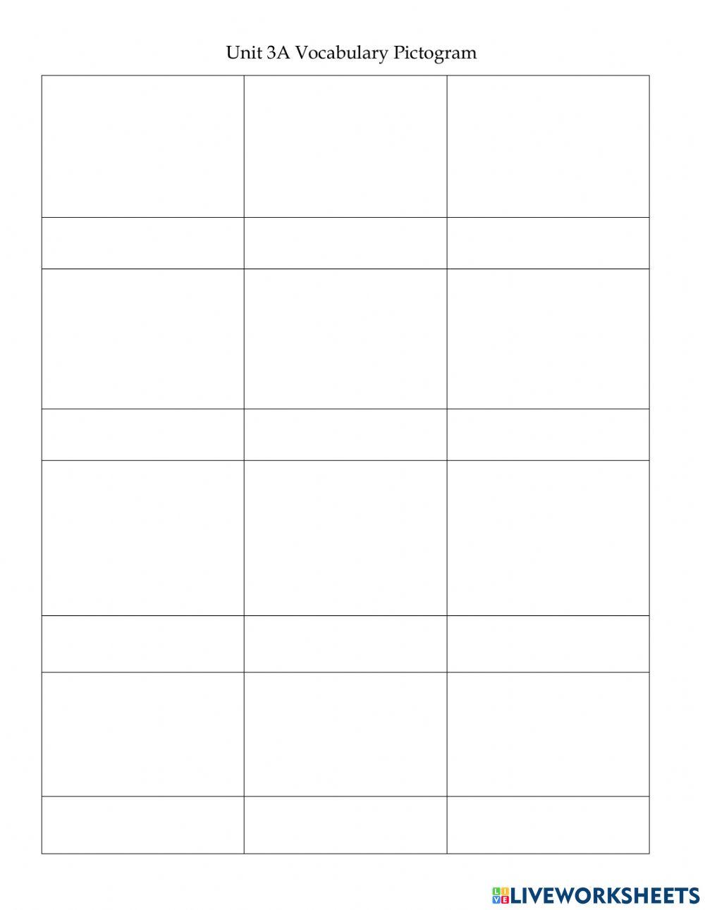 Reach 5 Unit3A - Pictogram