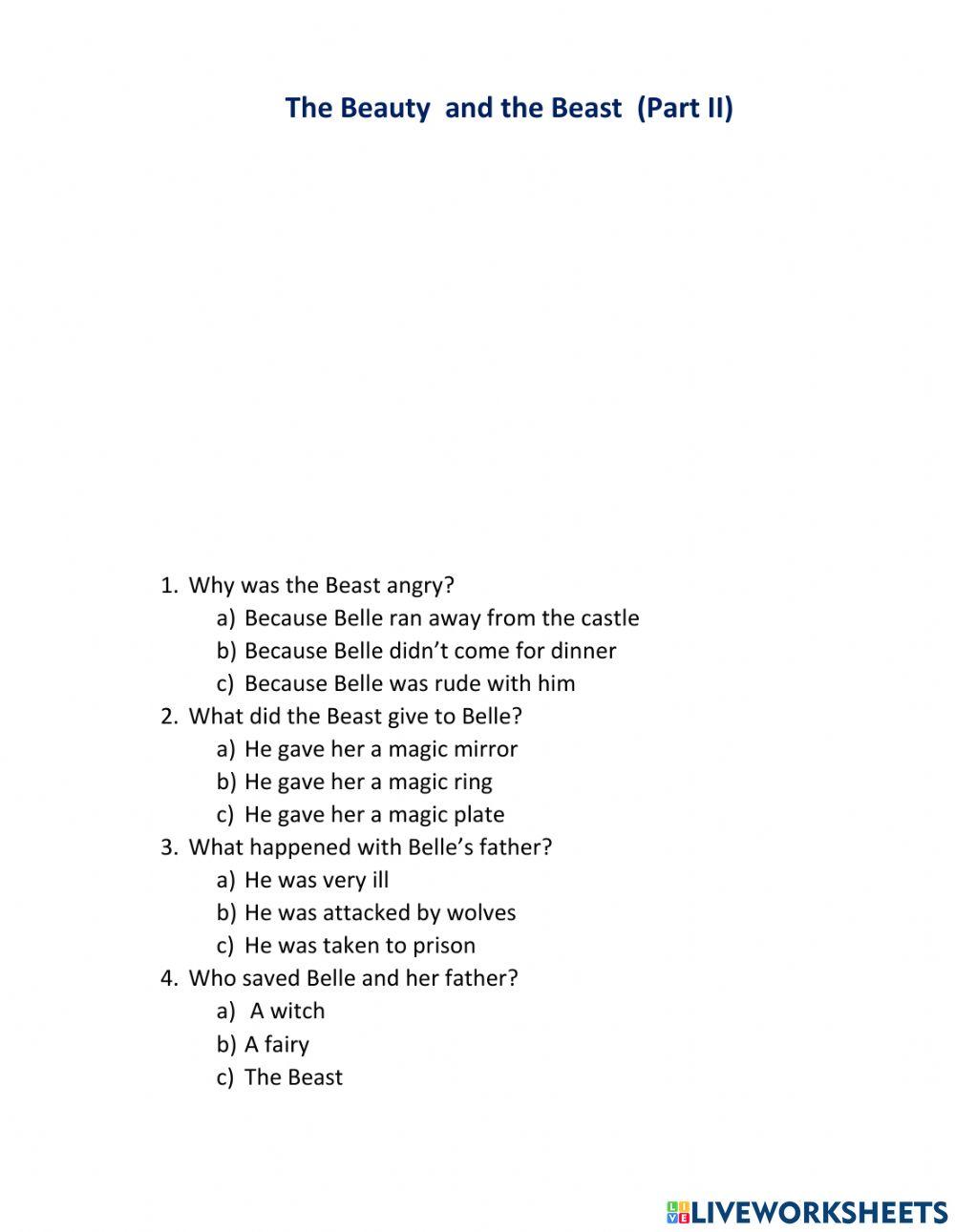 Beauty and the Beast