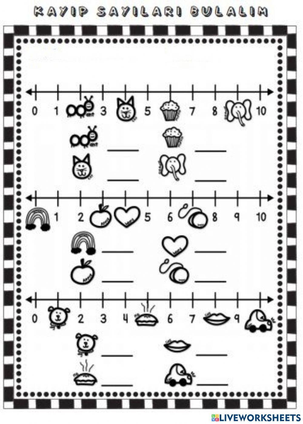 Kayıp Sayıları Bulalım