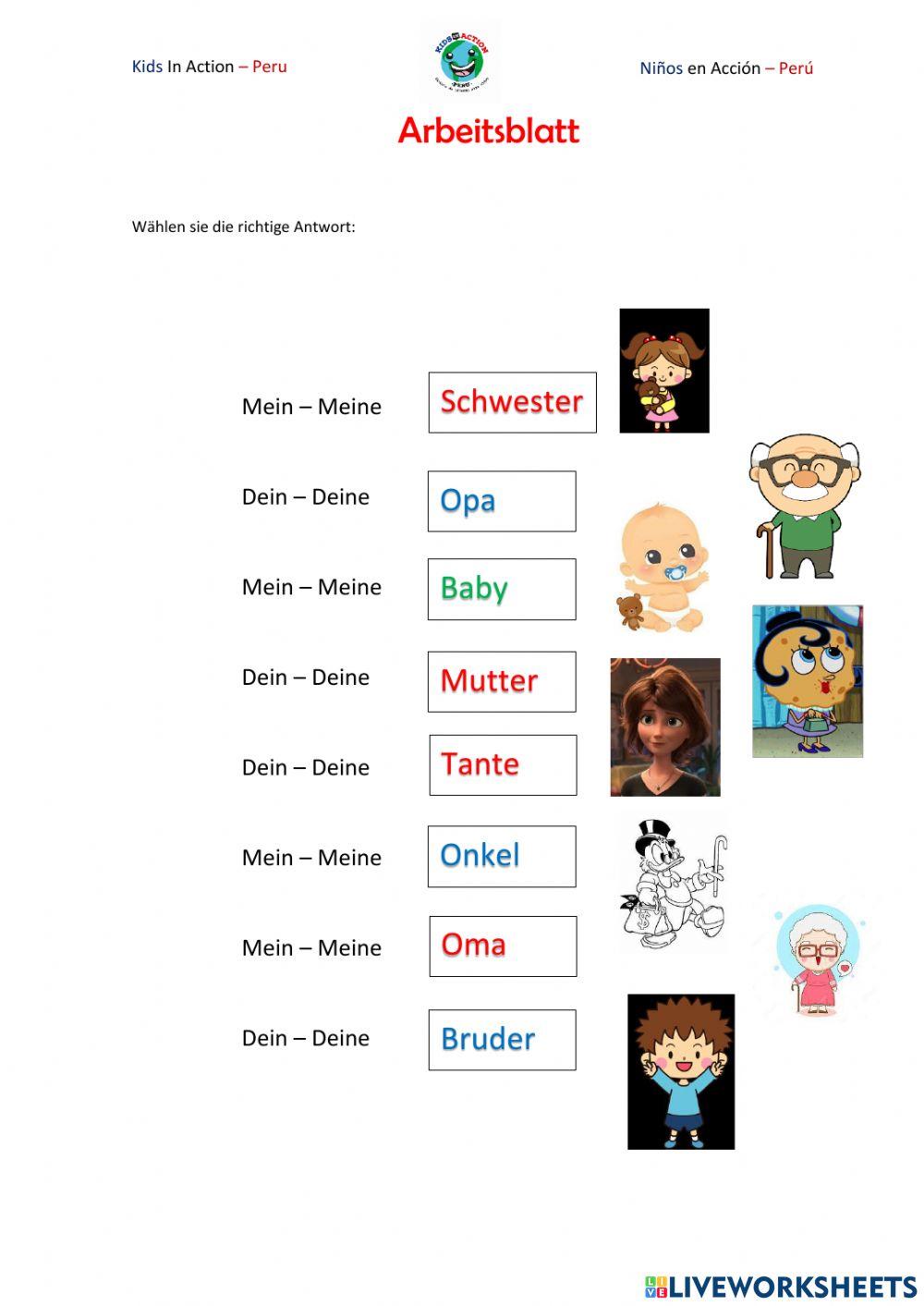 KINDISCH 1.3 - UNTERRICHT 5 - Meins und Seins