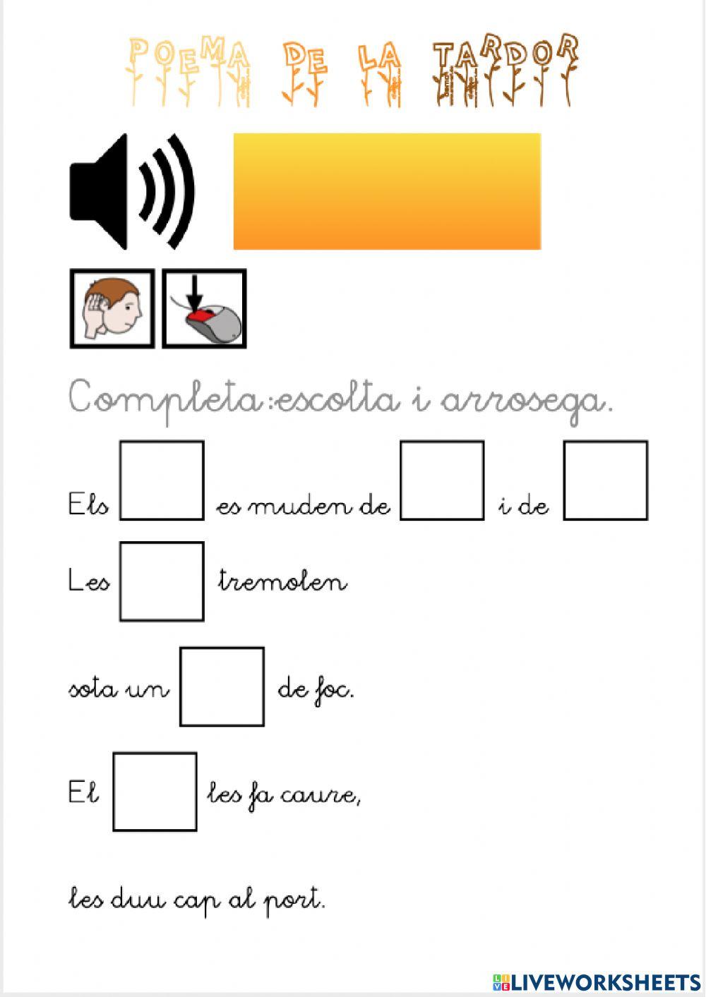 Els arbres es muden(poema)