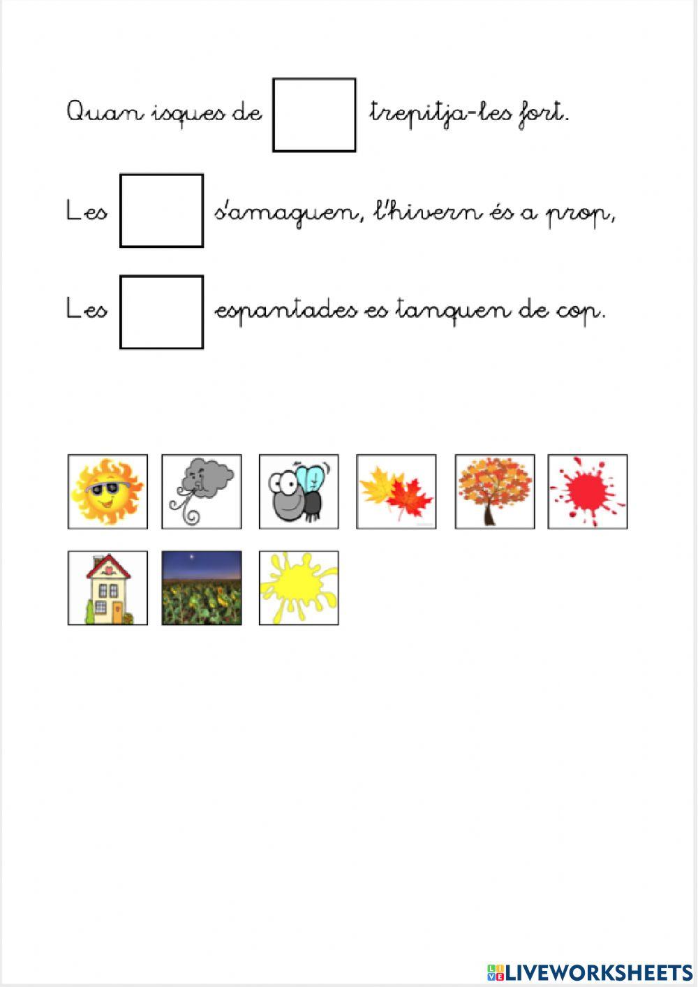 Els arbres es muden(poema)