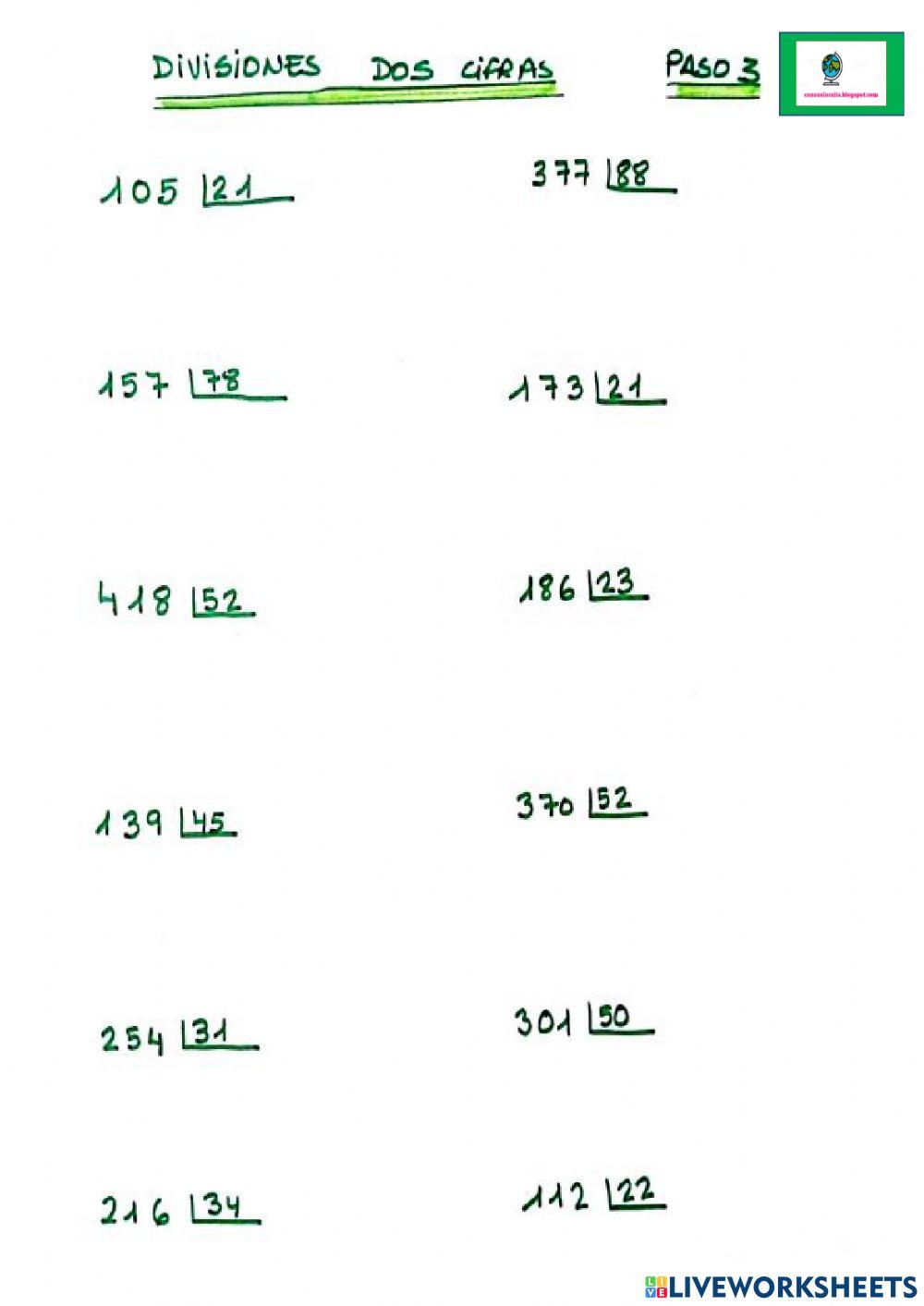 Divisiones por dos cifras paso 3