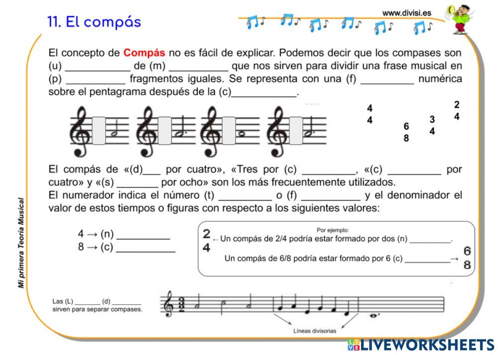 11 Los Compases (Mi primera Teoría DIVISI)