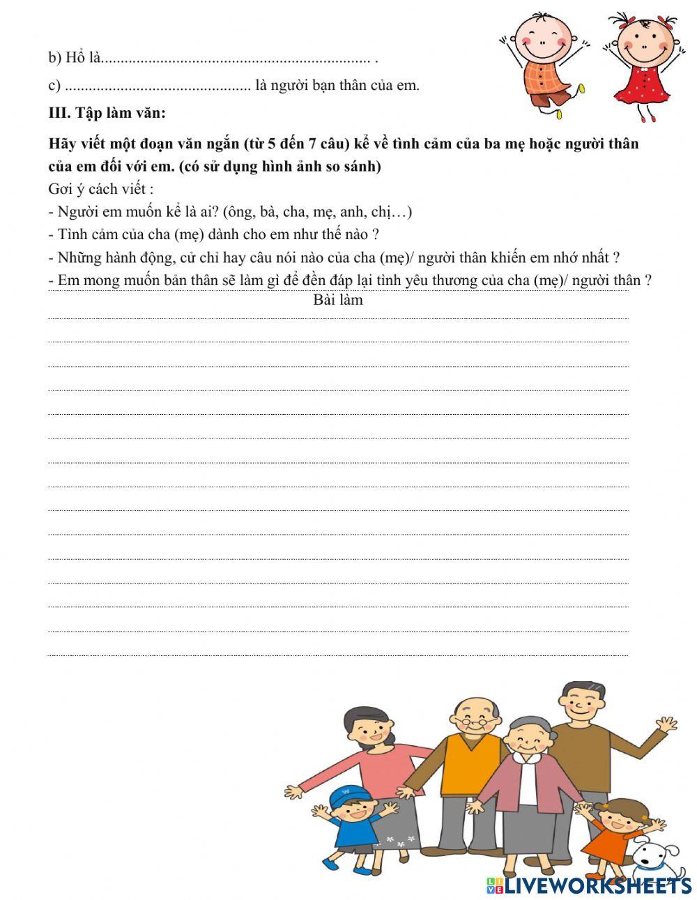 Kiểm tra Tiếng Việt New