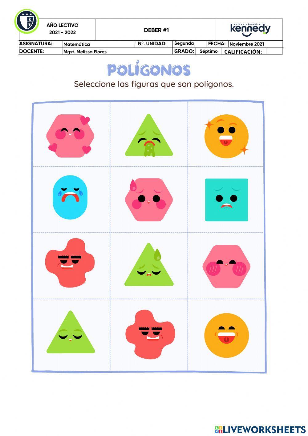 Polígnos cóncavos y convexos