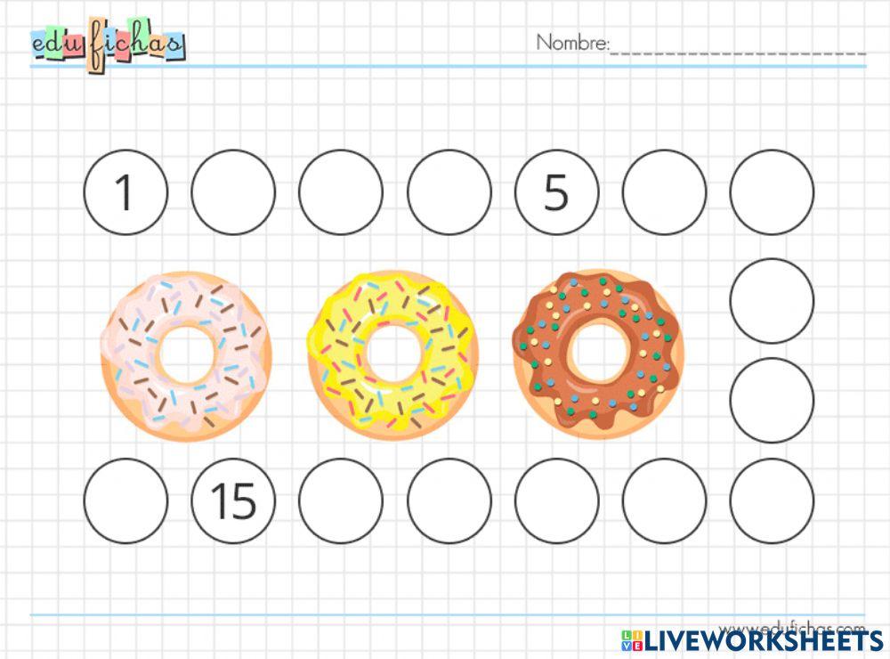 Números del 1 al 16