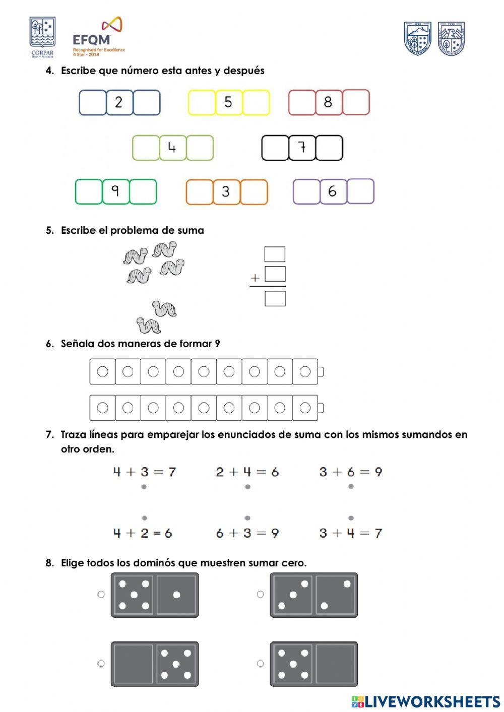 Bloque 1 Matemática