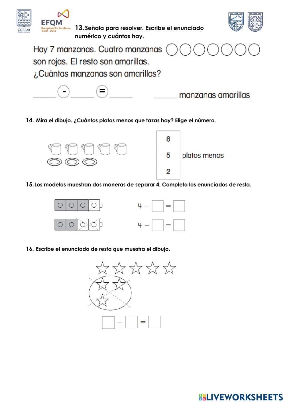 Bloque 1 Matemática