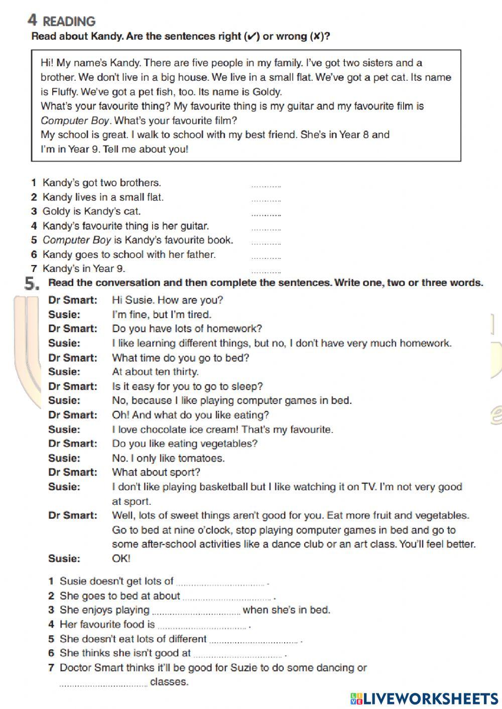 Midterm Test - Prepare 1 (Unit 1-8)