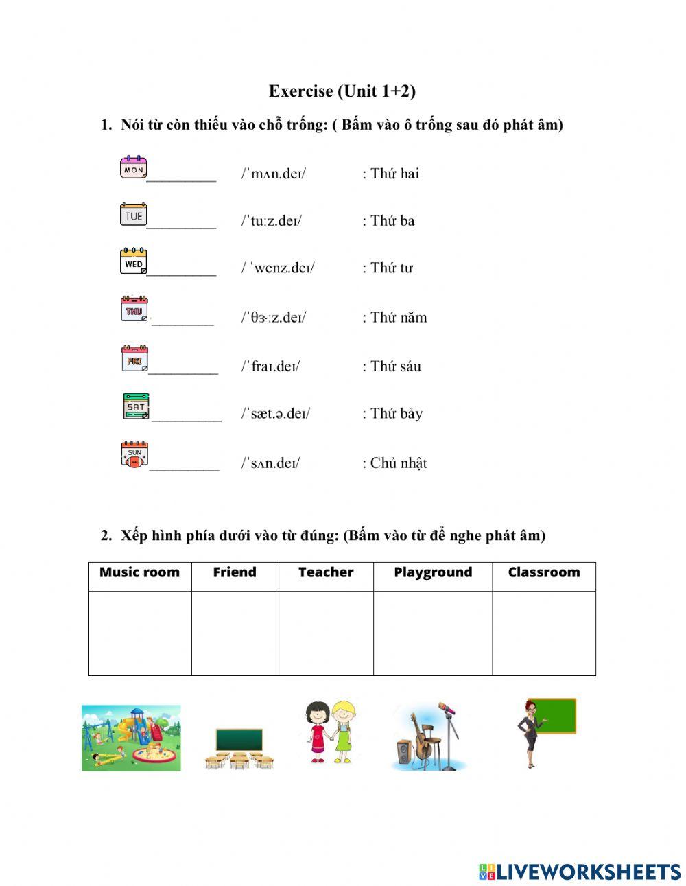 Exercise U1,2 (FF2,2nd)