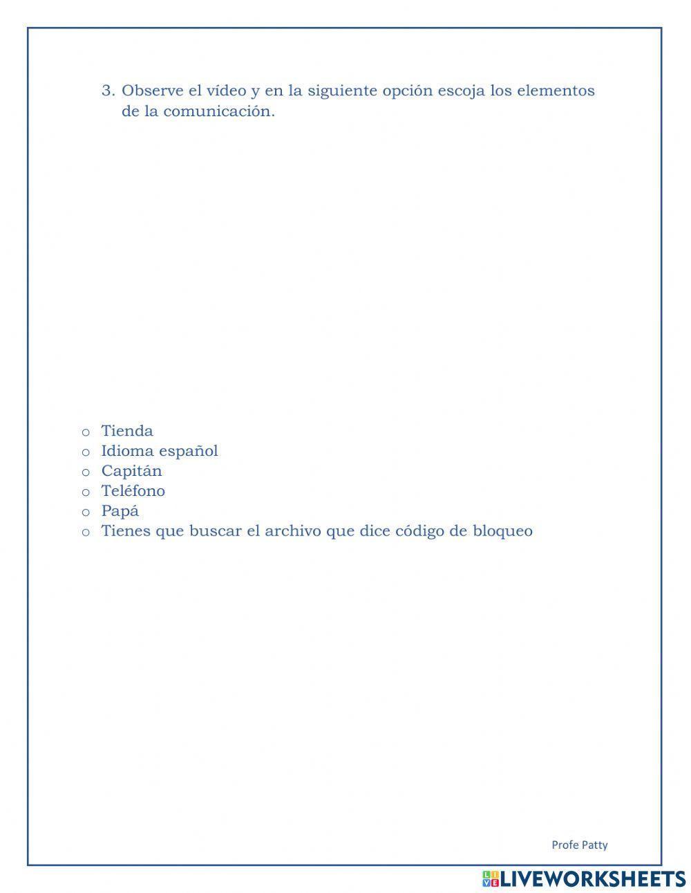 Elementos de la comunicación