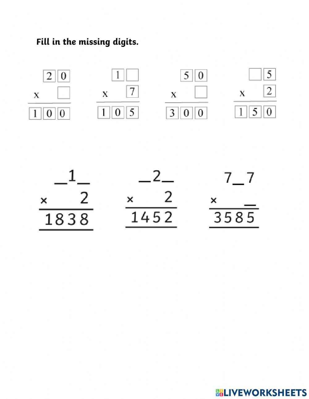 Grade 3 Unit 5 & 6 Review