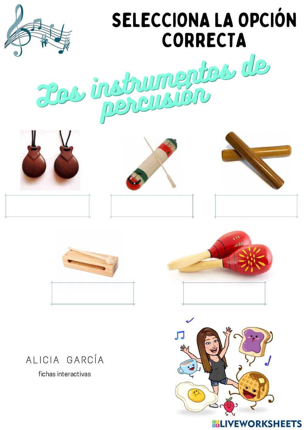 Instrumentos de percusión