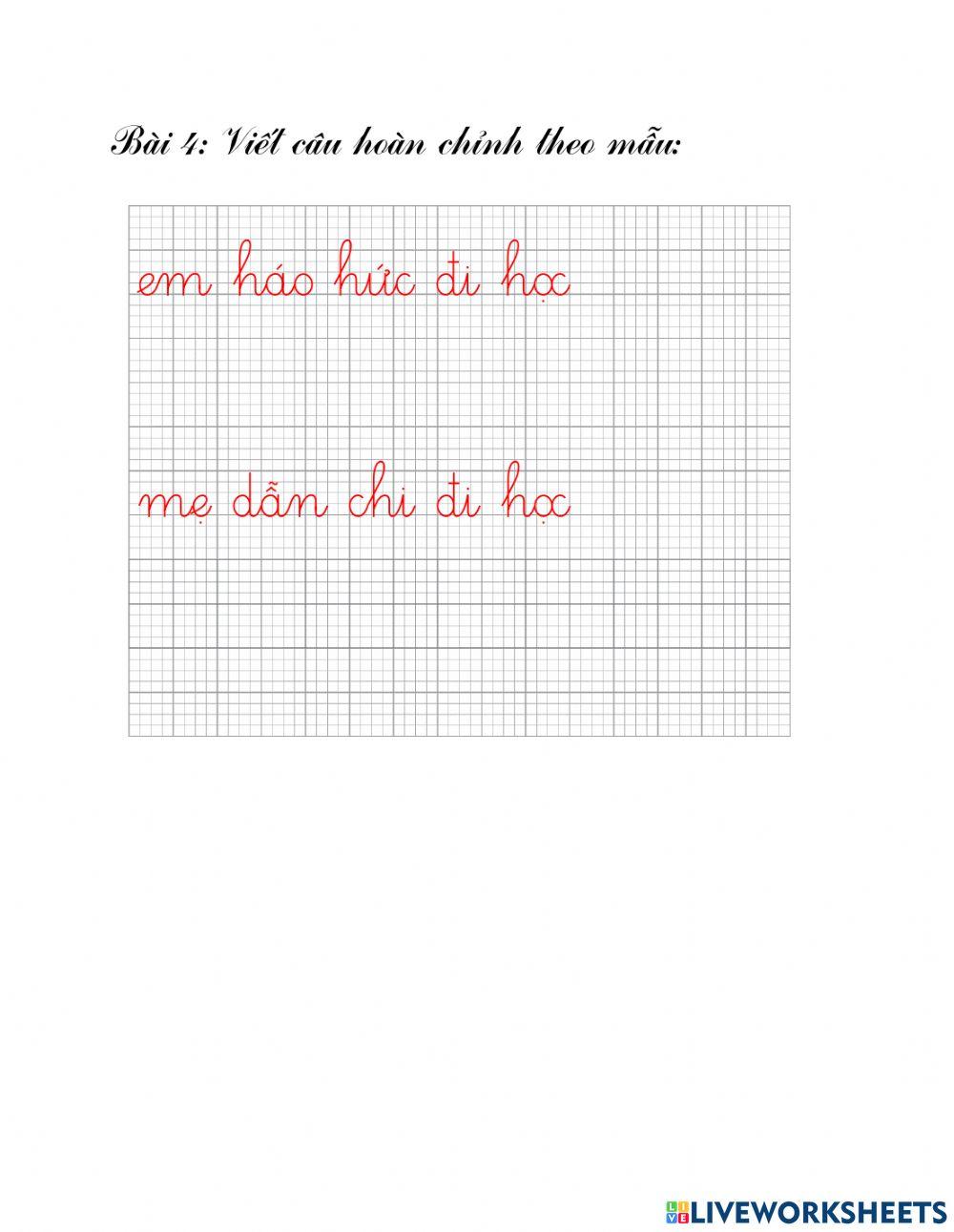 Tiếng việt 1 tuần 9