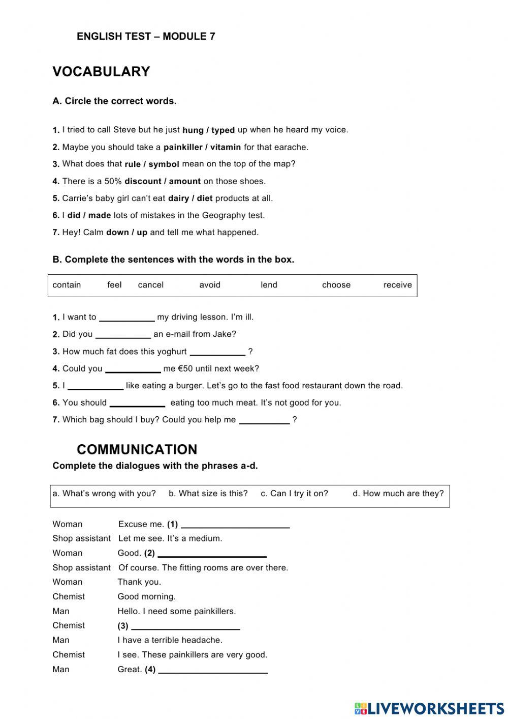 Monthly Test Report