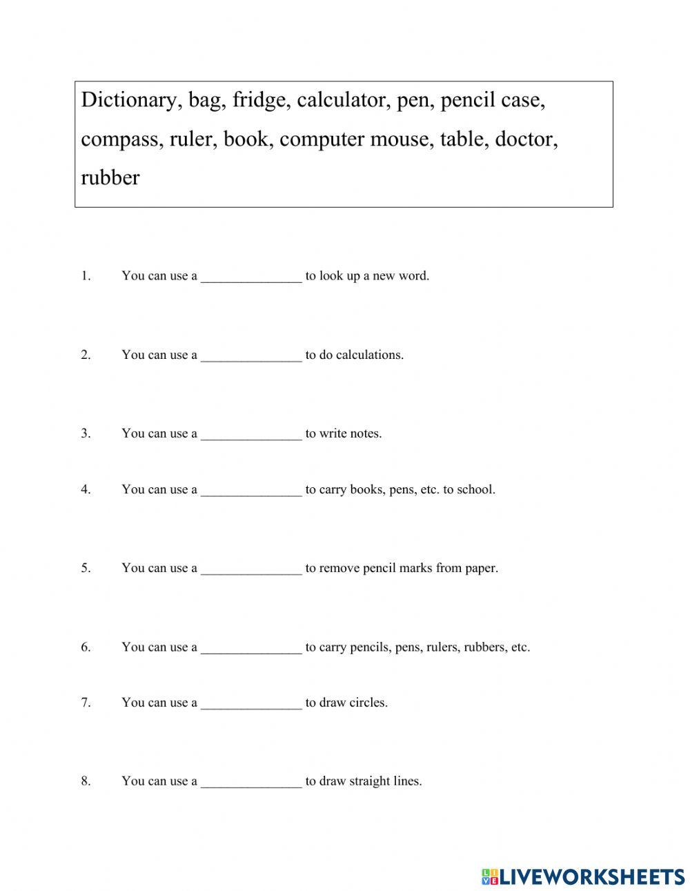 Choose the correct word