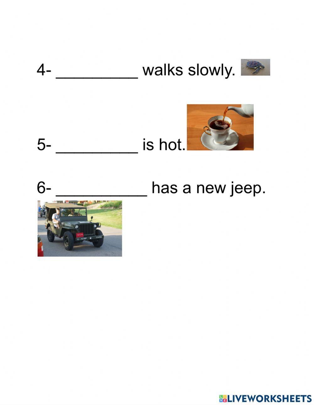 Subject of a sentence