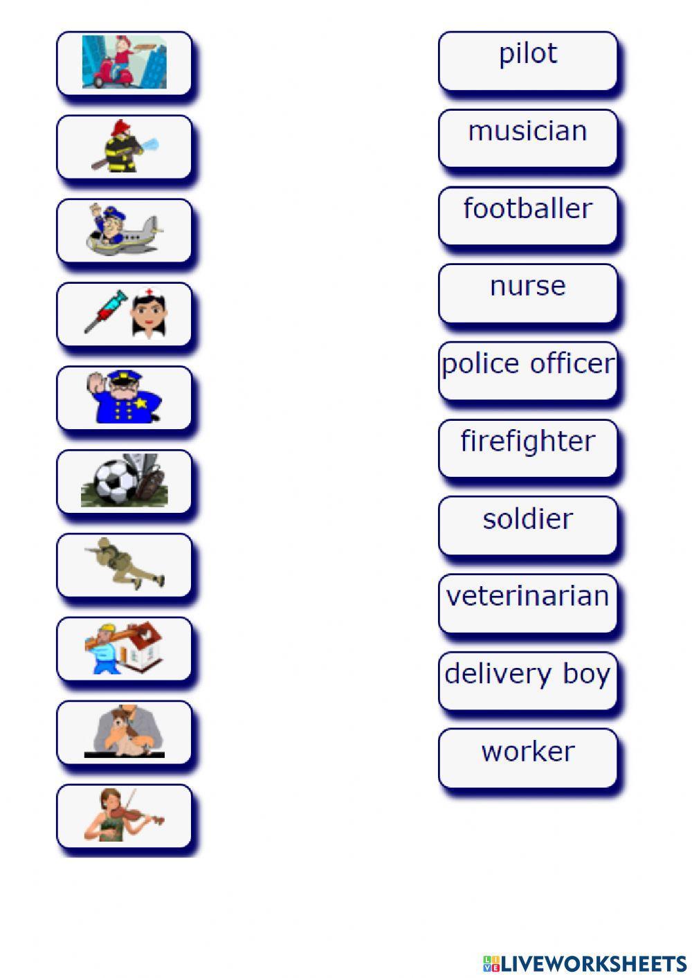 Vocab- jobs & money