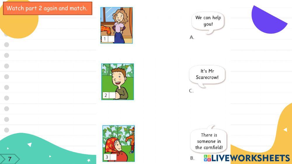 Helping Out Phonics Story Video