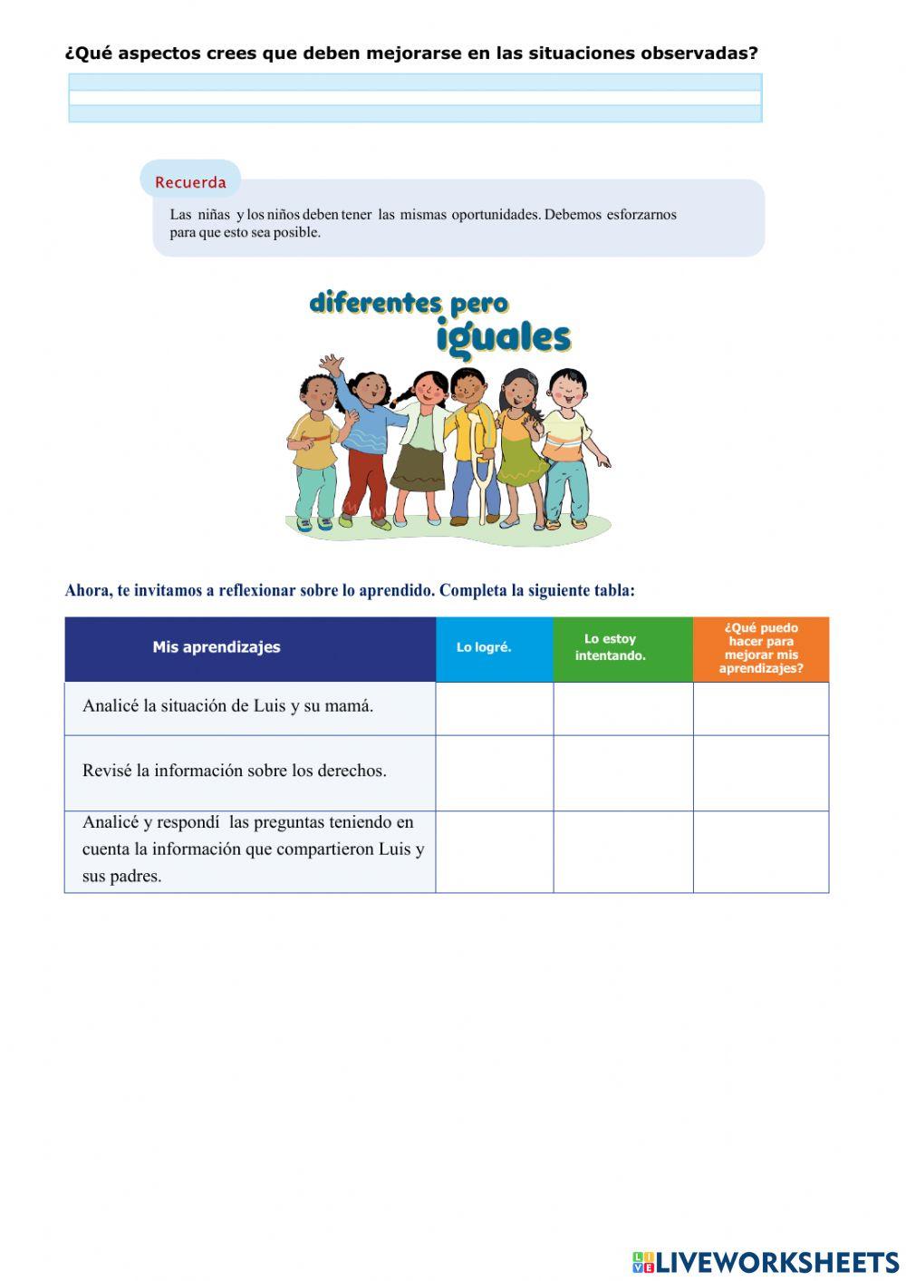 Descubrimos algunos derechos en situaciones cotidianas