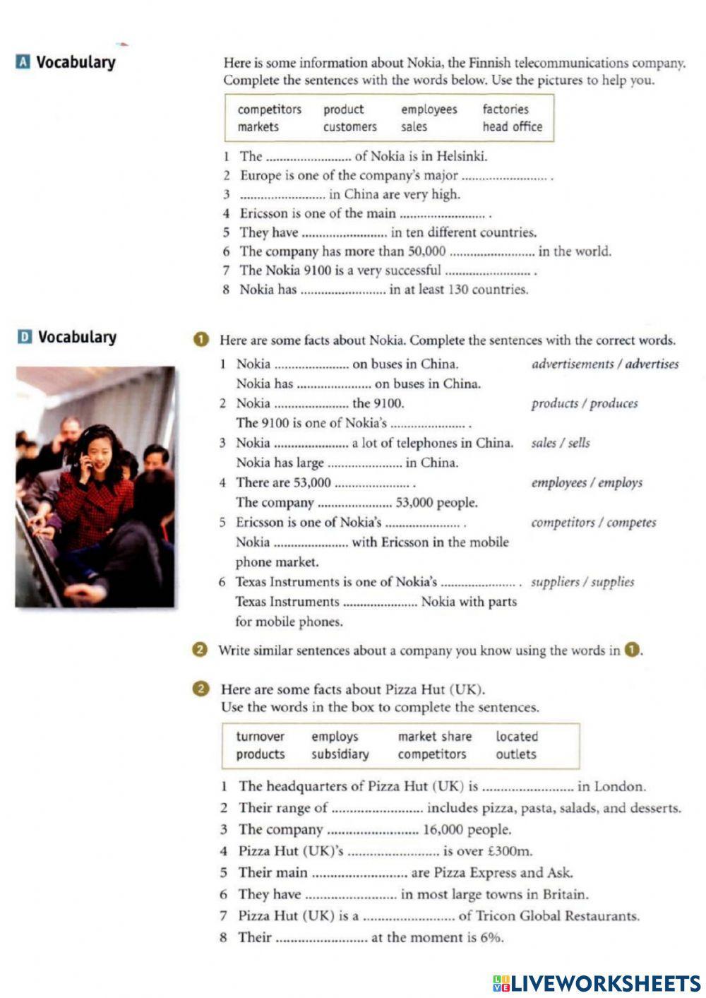 Making contact - companies 1
