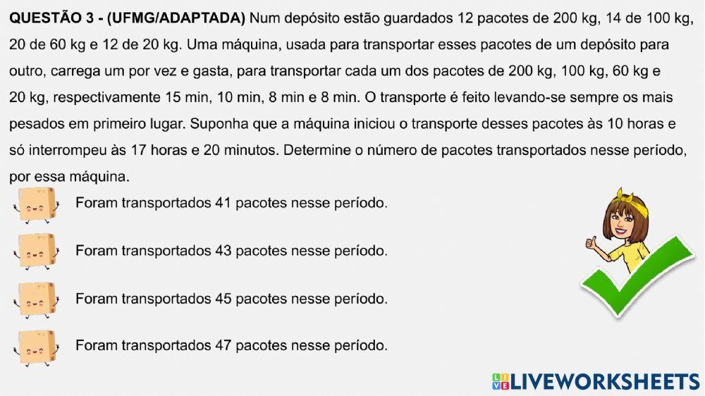 Medida de massa, tempo e temperatura