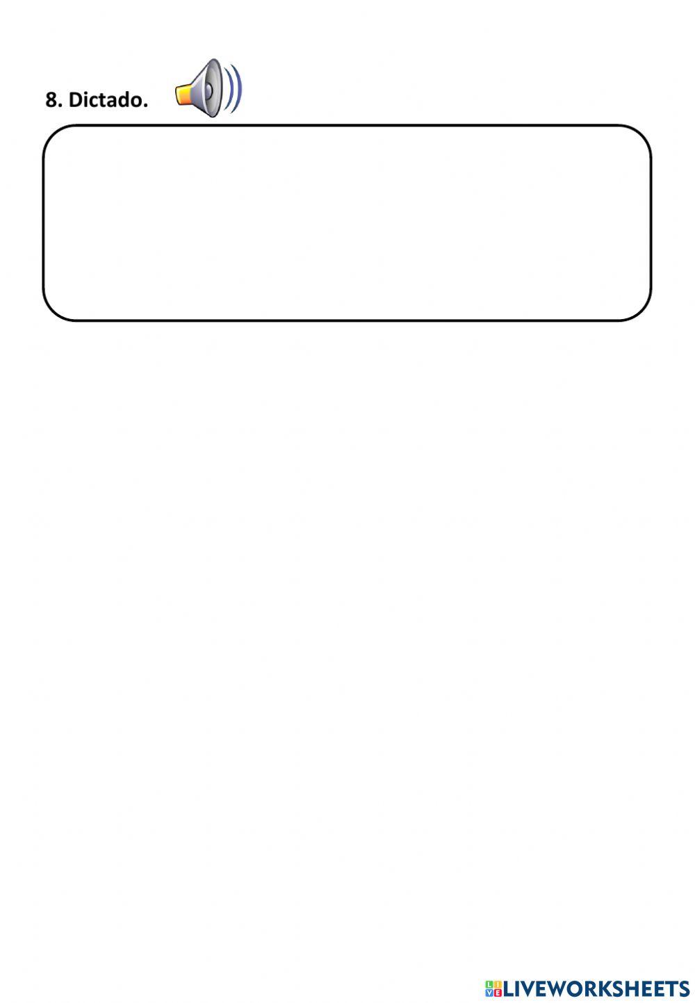 Examen Lengua 4º  Tema 3