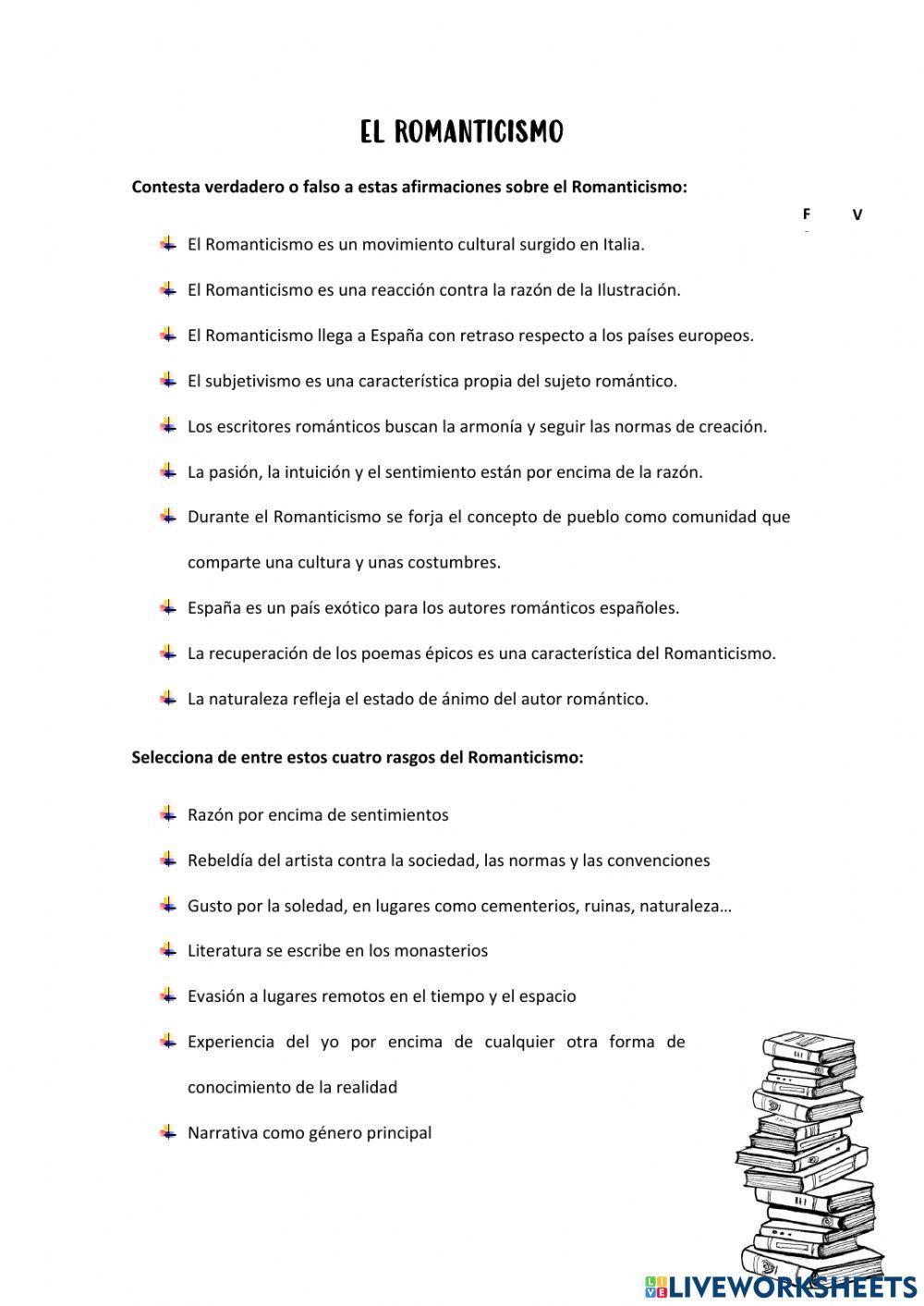 Características del Romanticismo