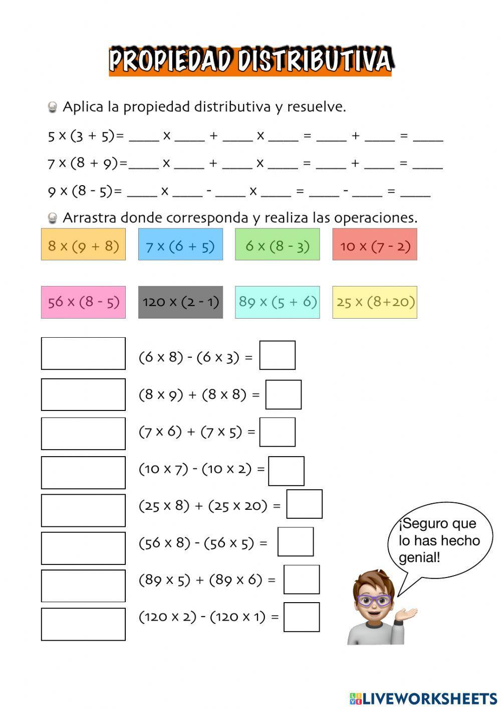 Propiedad distributiva