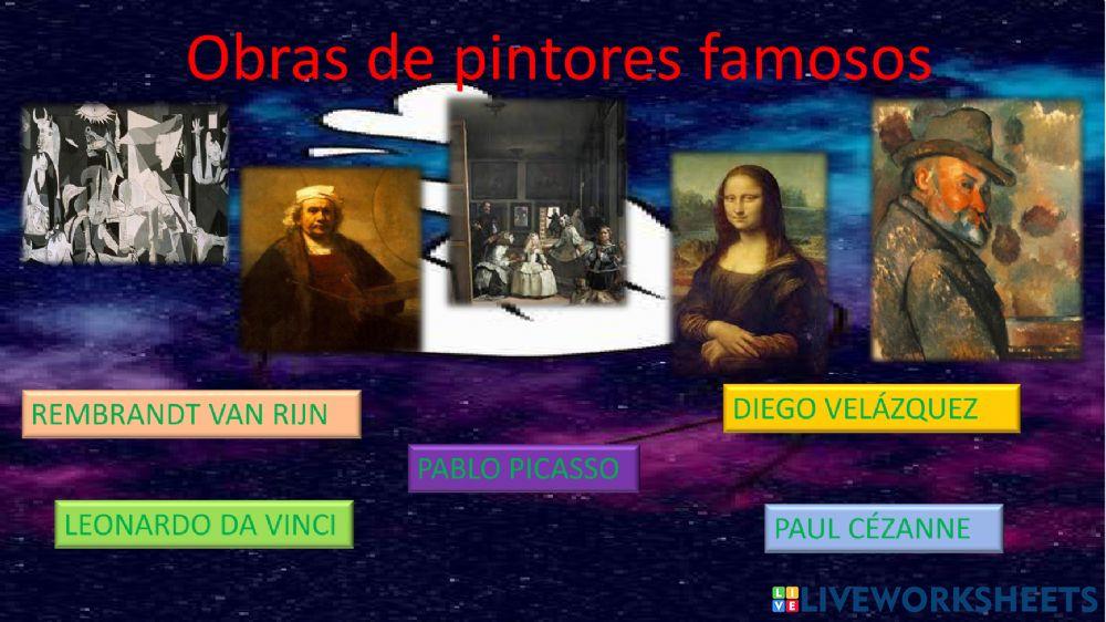 Obras de pintores famosos